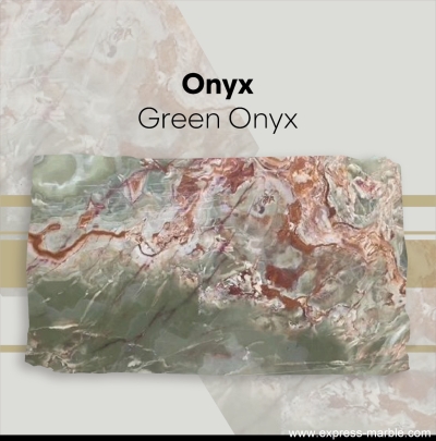 Batu Onyx - Warna Hijau