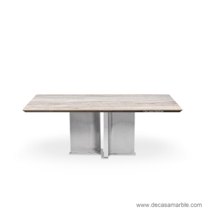 Bardi - Rectangular Marble Dining Table