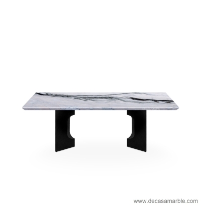Tange - Rectangular Marble Dining Table