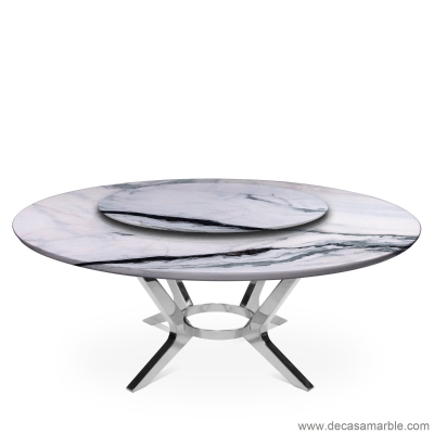 Stojic - Round Marble Dining Table