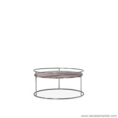 Gabo-C2 - Round Marble Coffee Table