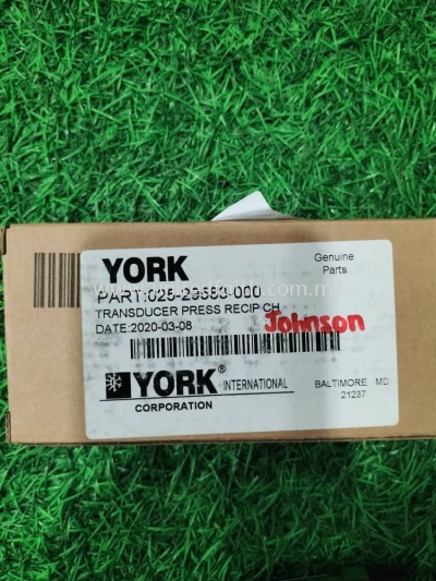 York 025-29583-000 Transducer Pressure, Suction 29583 Johnson