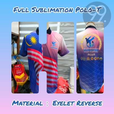 sublimation polo - T