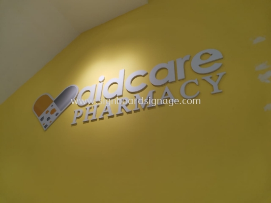 Aidcare Pharmacy - Rimbayu - Indoor 3D PVC Signage 