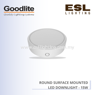 GOODLITE 15W ROUND SURFACE MOUNTED LED DOWNLIGHT GDL NSF R150