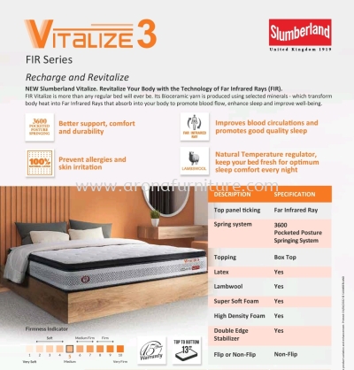 Slumberland Vitalize 3