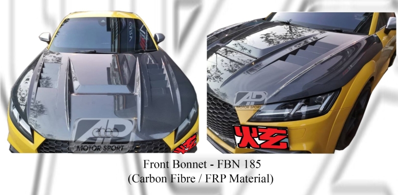 Audi TT MK3 Front Bonnet (Carbon Fibre / FRP Material) 