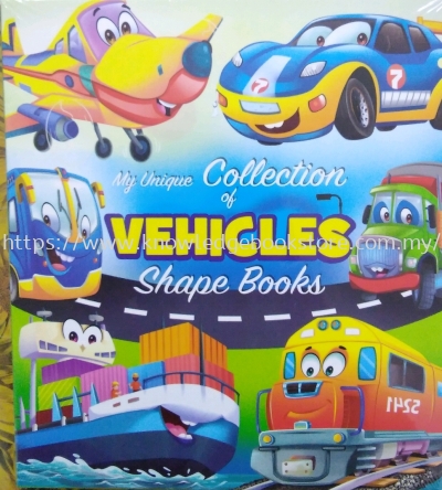 VEHICLES SHAPE BOOKS