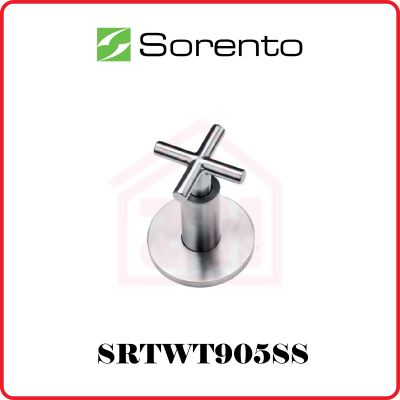 SORENTO Stop Valve 1/2" Stainless Steel SRTWT905SS