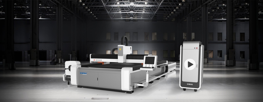 LF3015GCR PLATE & TUBE EXCHANGE PLATFORM INTEGRATED FIBER LASER CUTTING MACHINE