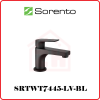 SORENTO Basin Cold Tap Level Handle Black SRTWT7445-LV-BL SORENTO BASIN TAP BATHROOM ACCESSORIES BATHROOM