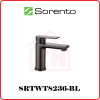 SORENTO Basin Cold Tap Matt Black SRTWT8236-BL SORENTO BASIN TAP BATHROOM ACCESSORIES BATHROOM