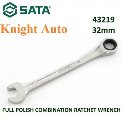 Sata 43219 Double Ratcheting Wrench 32mm ID33793