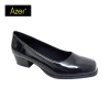 LADIES PVC OFFICE COURT SHOE (82-713-BK) (AT.X) Ladies Court Shoes Ladies Shoes