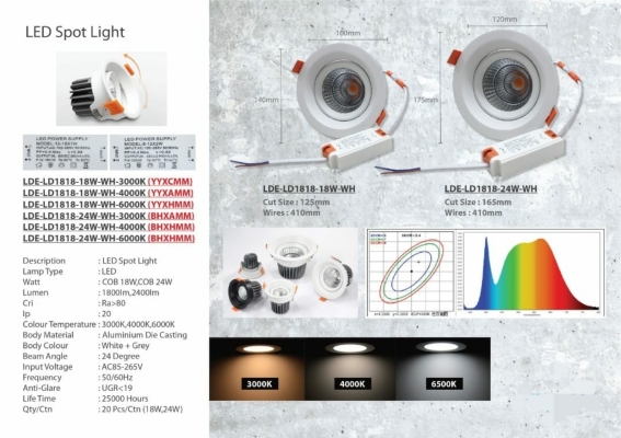 LDE-LD1818-18W/24W