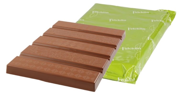 Felchlin Vegan Chocolate - Brown Brun 44% Organic ( DF03E ) ( Indent )