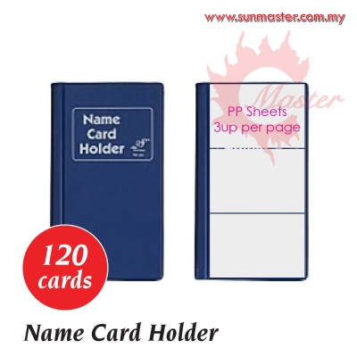 120 PVC Name Card Holder