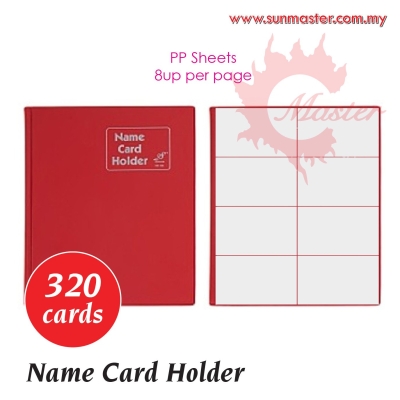 320 PVC Name Card Holder