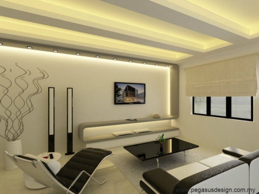 Idea Rekaan Cabutan 3D Kabinet TV - Johor Bahru