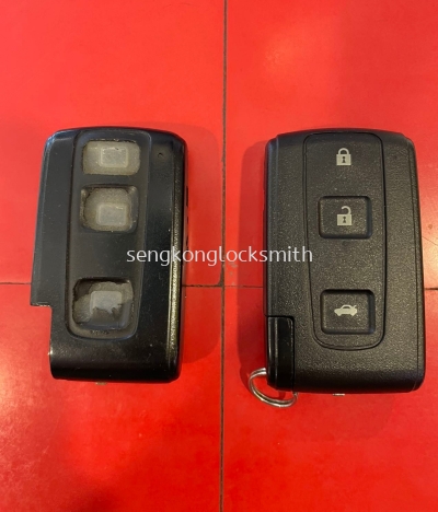 mark x car keyless remote casing