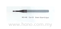 EP Carbide Micro Ball Endmill (Long Neck) EP Series Hano Cutting Tools