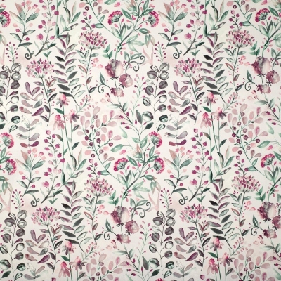 Curtain Fabrics : Whitwell Rose