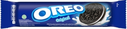 Oreo Cookies Biscuit Vanilla 123.5g Oreo Snacks Food