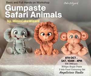 Gumpaste Safari Animals Workshop
