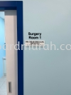 KLINIK ACRYLIC LASER CUT 3D ACRYLIC SIGNBOARD