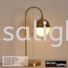 DESIGNER TABLE LAMP (T7927-ABG) Glass / Metal Design Table Lamp TABLE LAMP