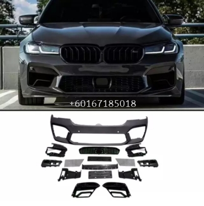 bmw g30 5 series m5 front bumper v1 m5 pp material replacement part upgrade performance look new set