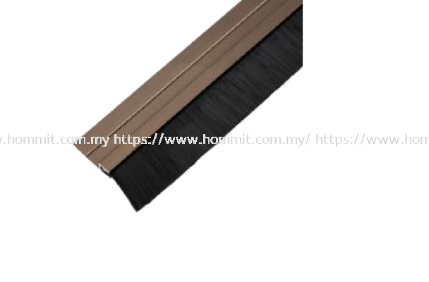 PVC Door Seal with Brush