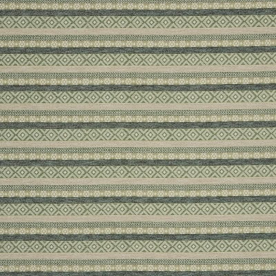 Striped Curtain Fabric  Model : Kamakura Spruce