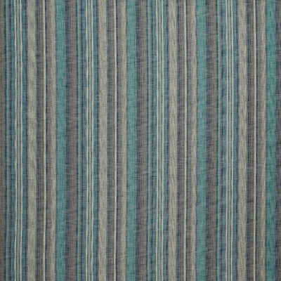 Striped Curtain Fabric  Model : Maya Indigo Jaq Stripe