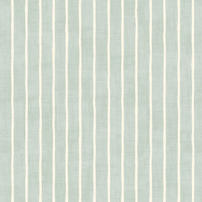 Striped Curtain Fabric  Model : Pencil Stripe Duckegg