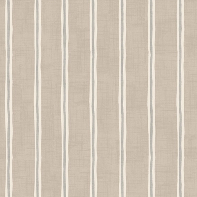 Striped Curtain Fabric  Model : Rowing Stripe Oatmeal