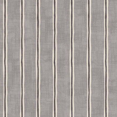 Striped Curtain Fabric  Model : Rowing Stripe Pewter