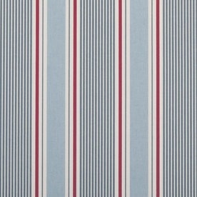 Striped Curtain Fabric  Model : Swatch Stripe Marine