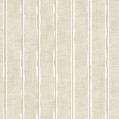 Striped Curtain Fabric  Model : Rowing Stripe Pebble