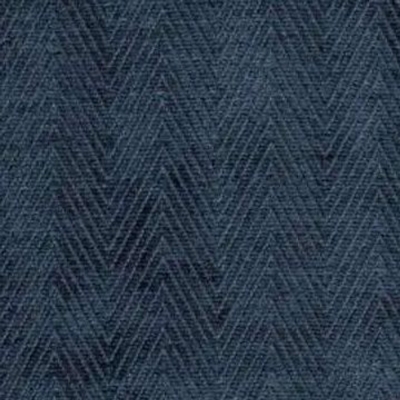 Herringbone Curtain Fabric  Model : OBERON MIDNIGHT