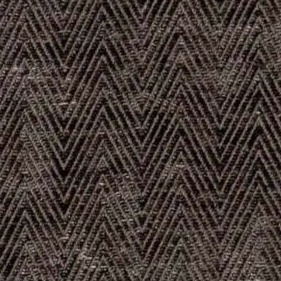 Herringbone Curtain Fabric  Model : OBERON CHARCOAL