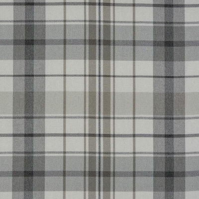 Checked Curtain Fabric : Nevis Check Slate