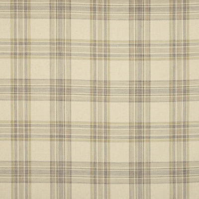 Checked Curtain Fabric : Padstow Curtain Fabric Willow