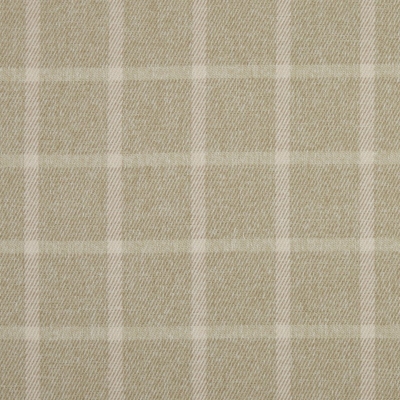 Checked Curtain Fabric : Halkirk Oatmeal