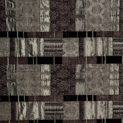 Ӵ : Prague Curtain Fabric Noir