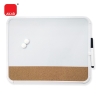 Niso Magnetic Whiteboard + Free Marker Pen & 2 Magnets (28cm x 35.5cm) White Board Desk Accessory Desktop Stationery