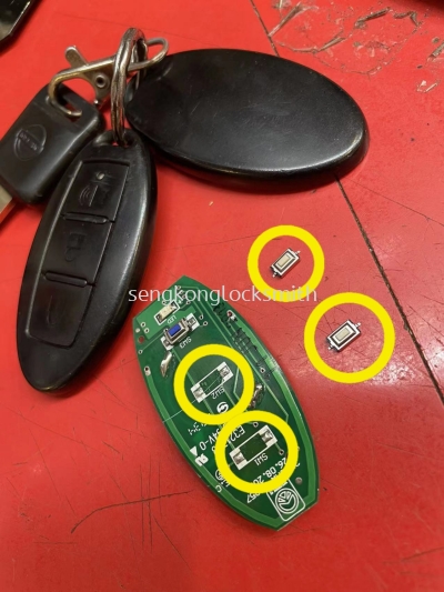 repair nissan car remote control