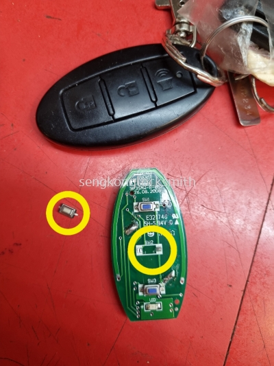 repair nissan car remote control