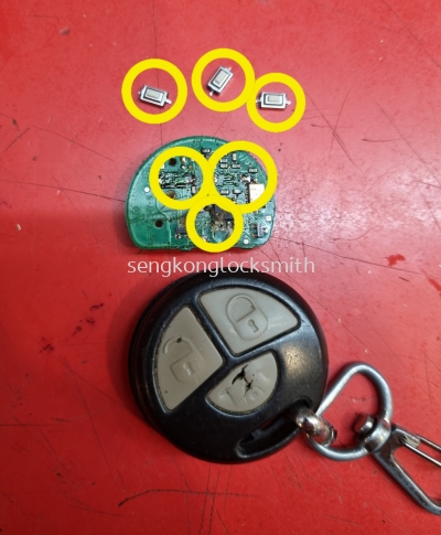 repair toyota car remote control