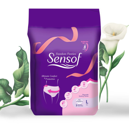 Sensof Sanitary Panties 3pcs L